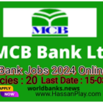 MCB Bank Jobs 2024 Online CVs