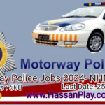 Motorway Police Jobs 2024- NHMP Jobs