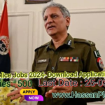 Punjab Police Jobs 2024- Application Form