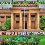 SBP Jobs 2024- State Bank of Pakistan jobs