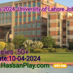 UOL Jobs 2024- University of Lahore Jobs 2024