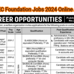 PAEC Foundation Jobs 2024 Online Apply